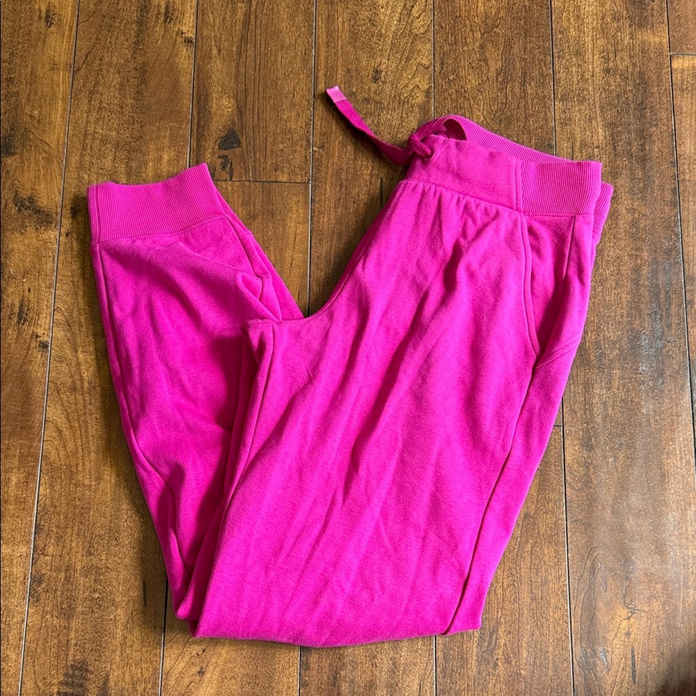 Athleta Bright Pink Jogger Pants